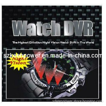 Waterproof 1080p Digital Watch Camera with Night Vision